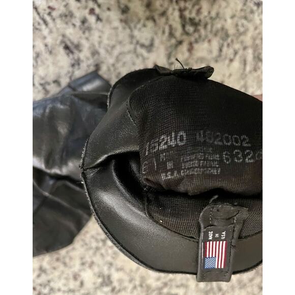 COPY - VTG Dingo | Slouchy Cowboy Boots Black Pigskin Leather Biker Made in USA… - Picture 8 of 9